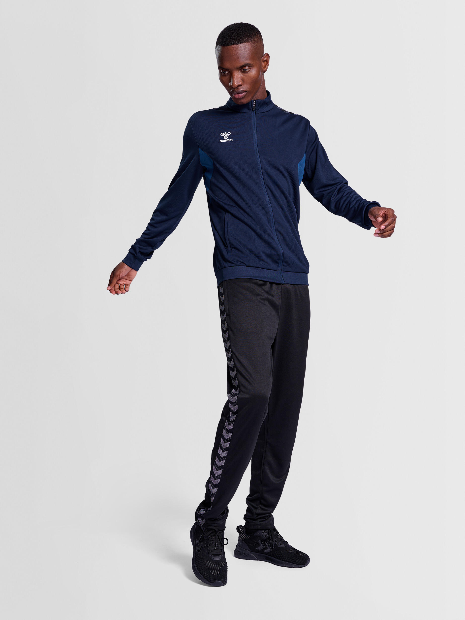 Zip Mono Hmlauthentic Multideporte Hombre Transpirable De Secado Rápido Hummel 2/7