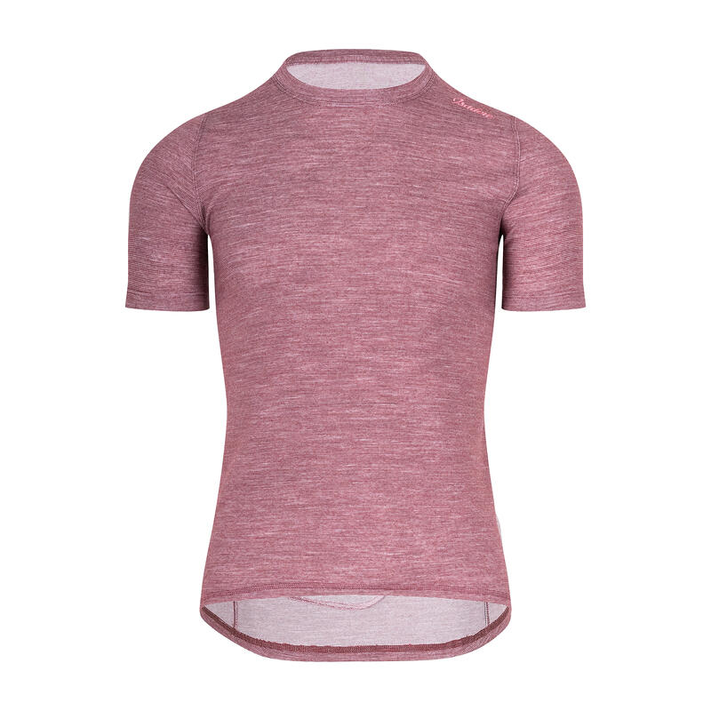 T-shirt de cyclisme pour hommes Urban Merino Cabernet