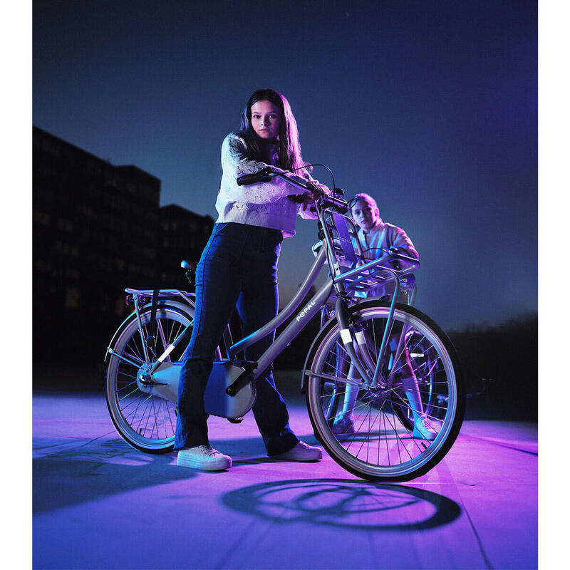 Popal Daily Dutch Basic+ N3 - Bici per bambini - 26 pollici - Blu Petrolio
