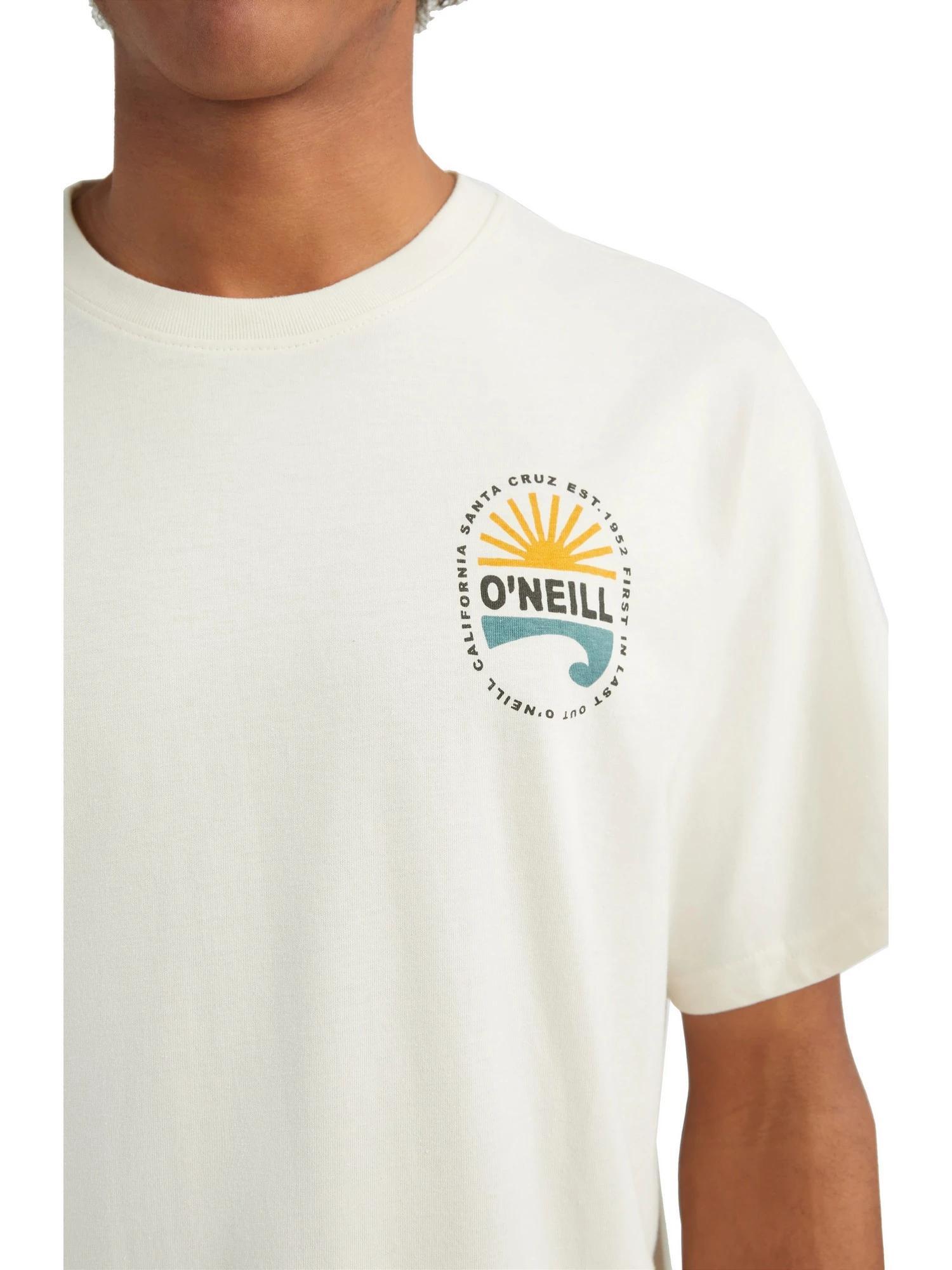 O'NEILL O'neill T-Shirts VINAS T-SHIRT  Hommes Birch 3/7