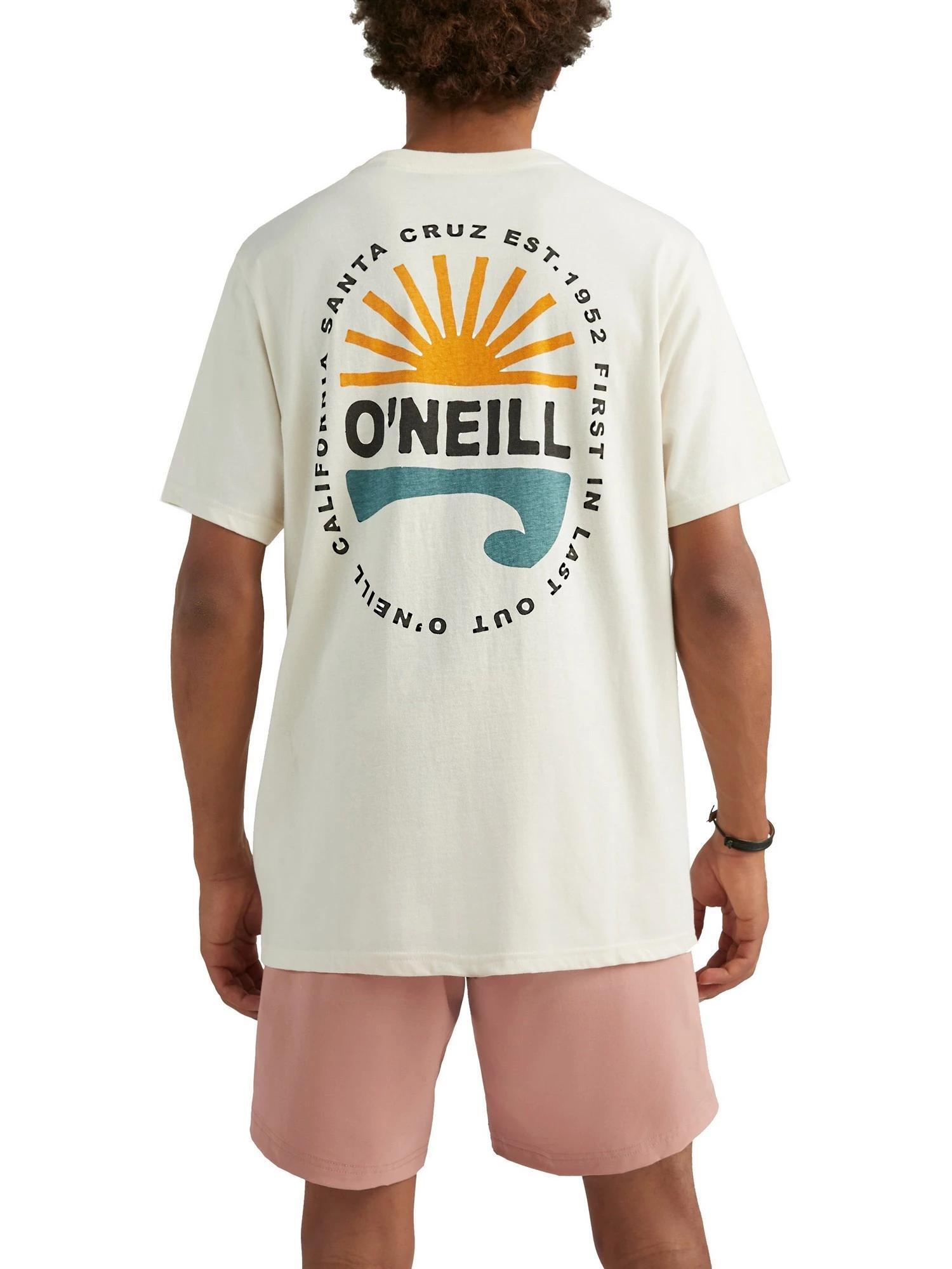 O'NEILL O'neill T-Shirts VINAS T-SHIRT  Hommes Birch 2/7