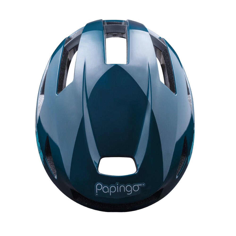 Papingo middernachtblauwe racefiets/gravelfietshelm 2/5
