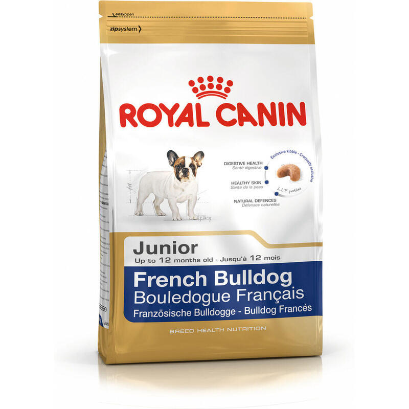Comida para cão French Bulldog Junior 3 Kg