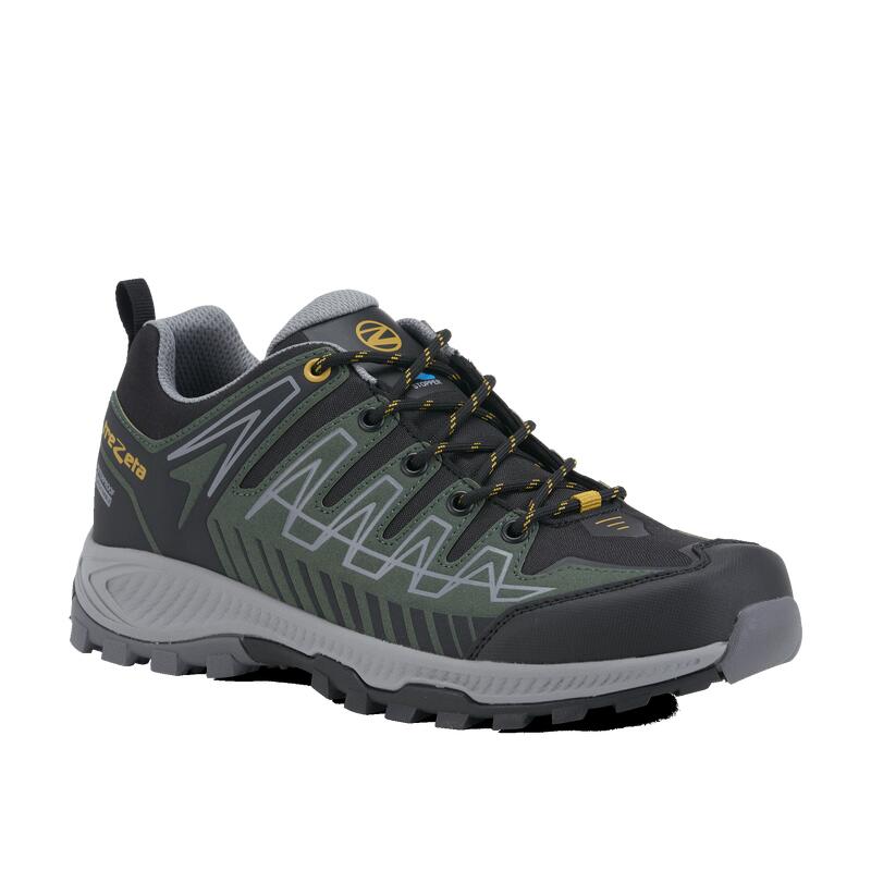 Scarpe Trekking Uomo THUNDER WP DARK GREEN - YELLOW