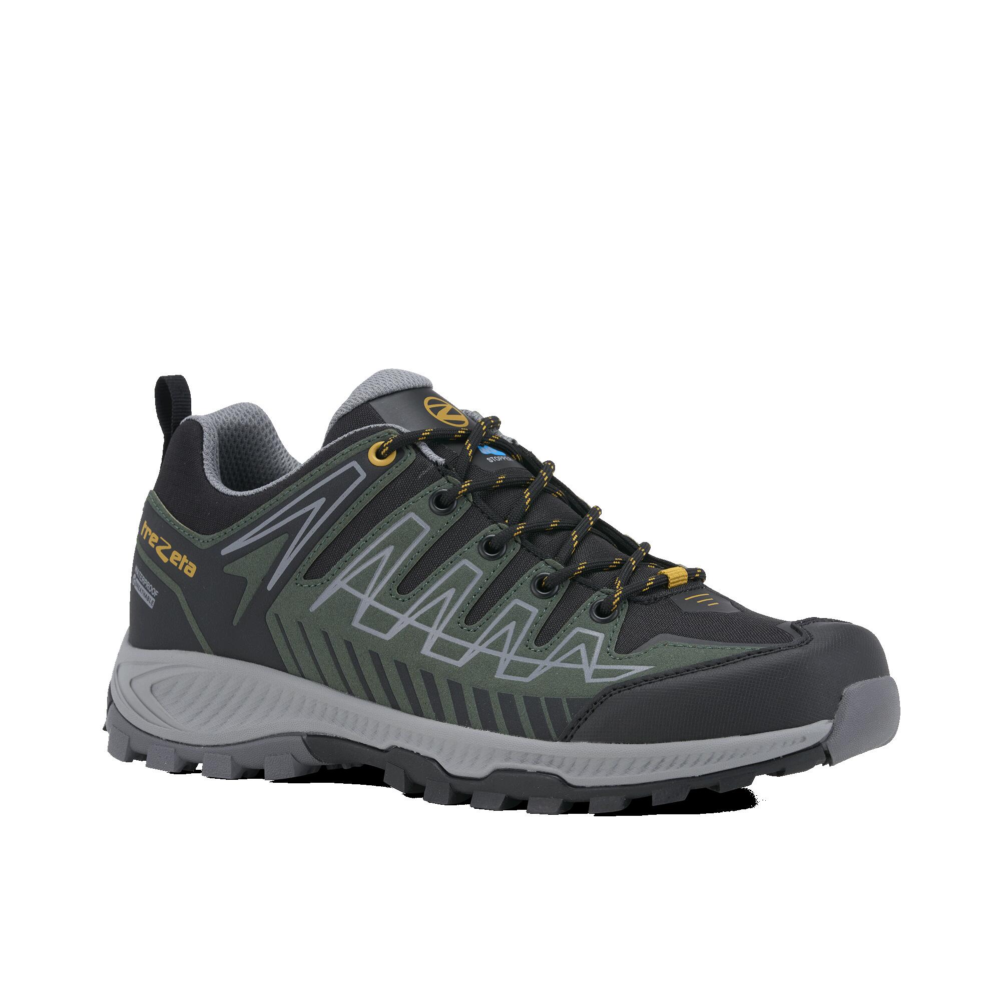 Scarpe Trekking Uomo THUNDER WP DARK GREEN - YELLOW 3/7