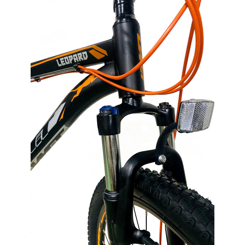 Bicicleta de Montaña 27,5" Leopard Frenos Discos Mecanicos T18 Negra