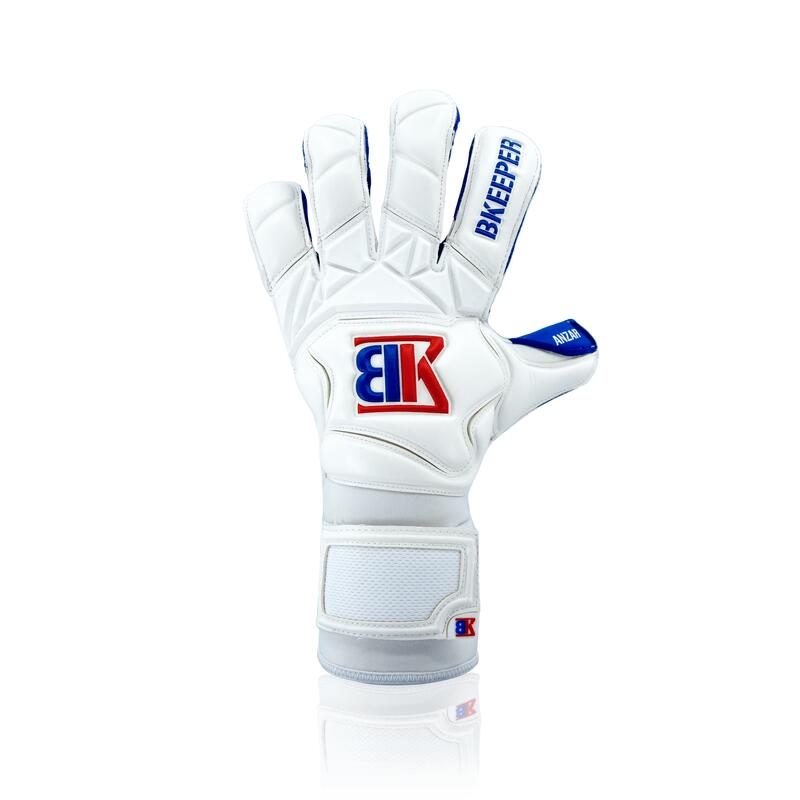 Gants de gardien de football enfant Anzar blanc - Taille 5