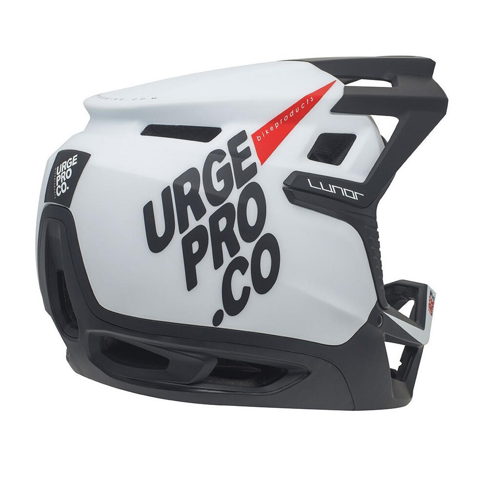Lunar weißer Mountainbike-Helm 3/7