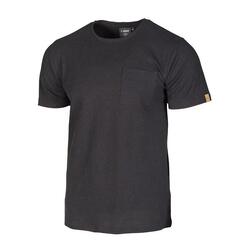 T-shirt GY Hobbe hemp pour hommes - Coton biologique - Noir