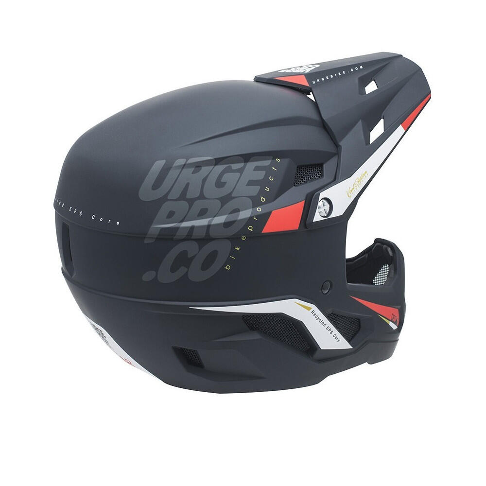 Casco integrale da mountain bike Deltar nero per bambini 3/8