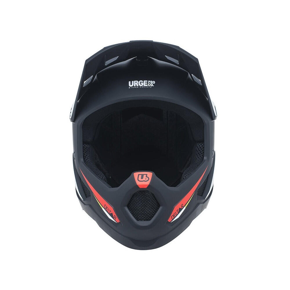 Casco integrale da mountain bike Deltar nero per bambini 6/8