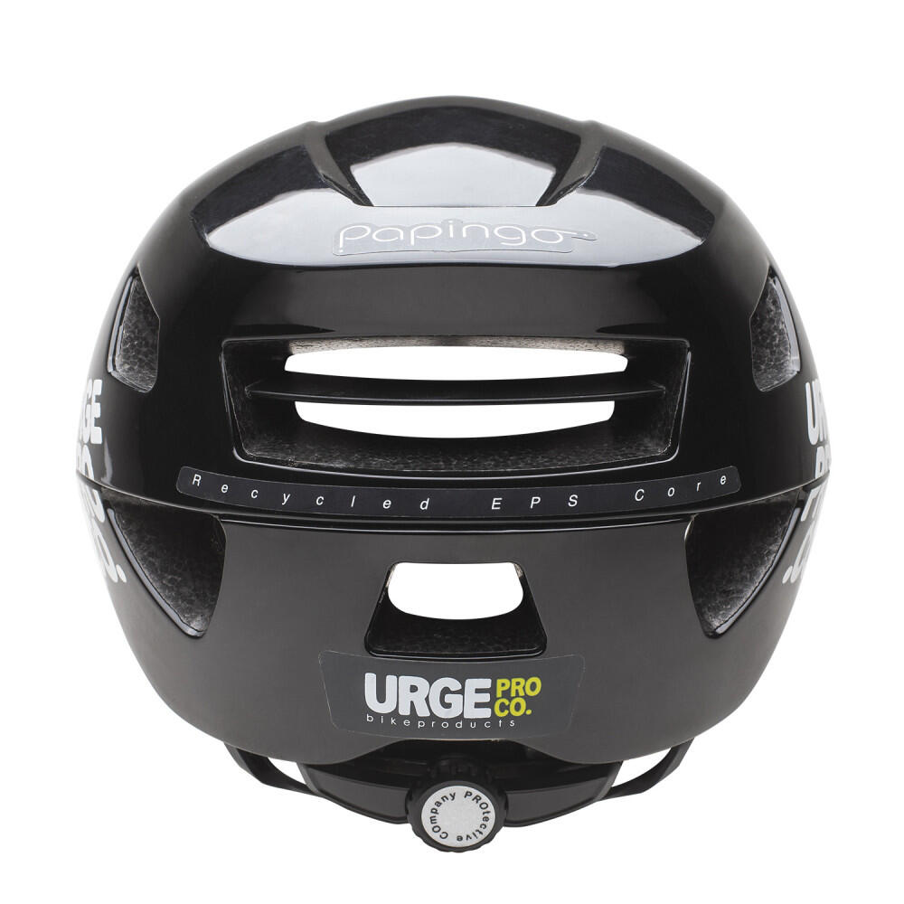 Papingo Glossy Black Race/Gravelfietshelm 2/6