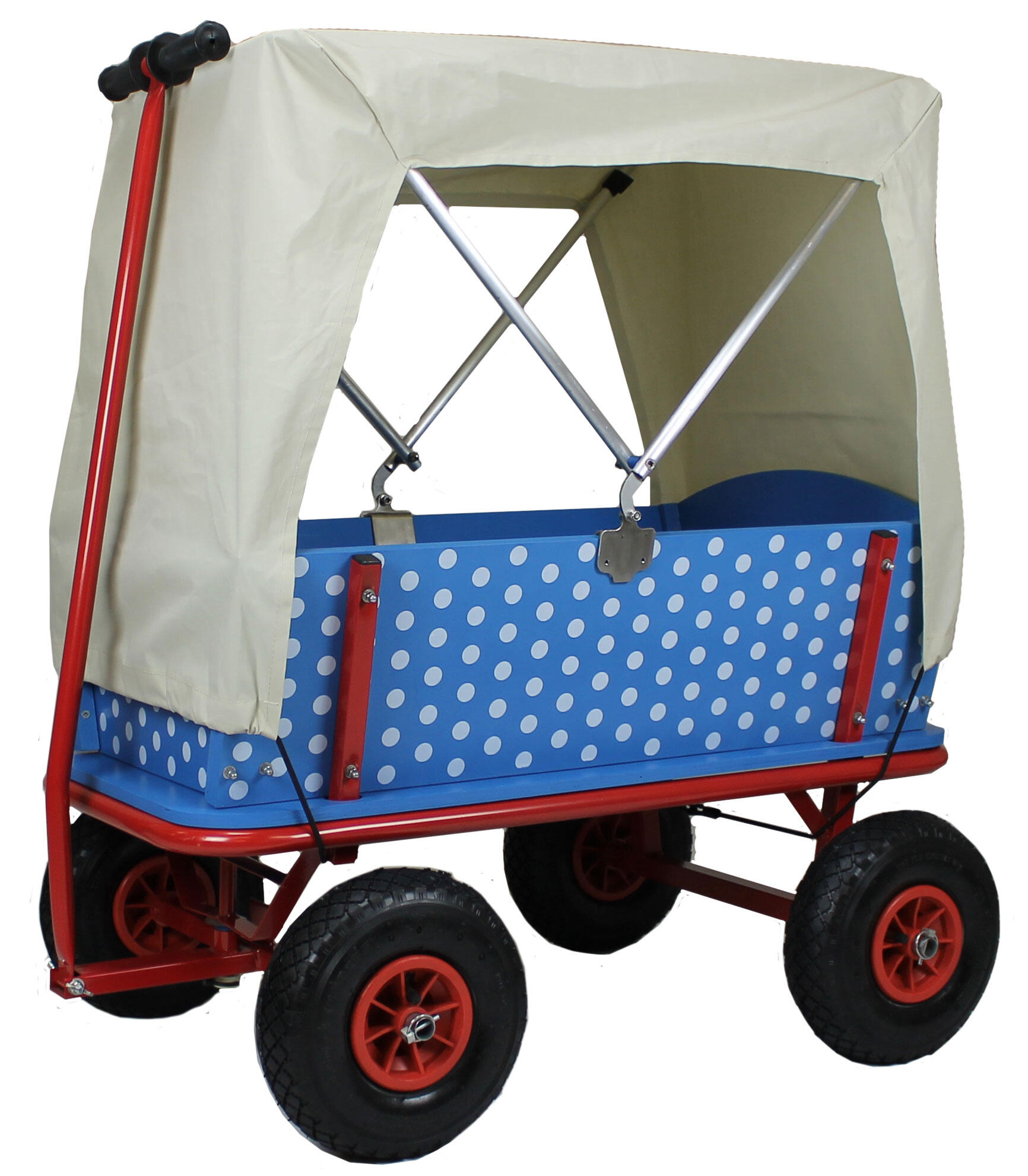 Sonnenverdeck für Beachtrekker Style (geeignet für div. andere Holzbollerwagen) 5/5