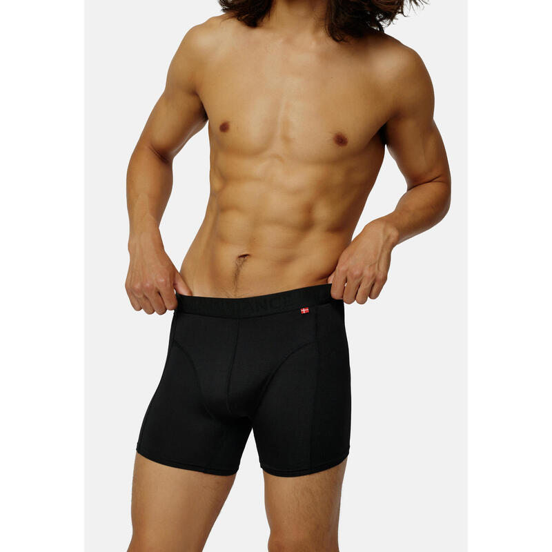 Boxershorts Sport Trunks schwarz atmungsaktiv hygienisch multifunktional