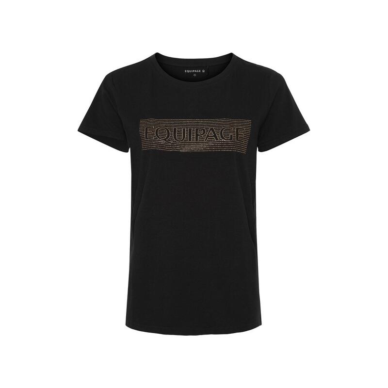 Dames-T-shirt met logo Equipage Harmony