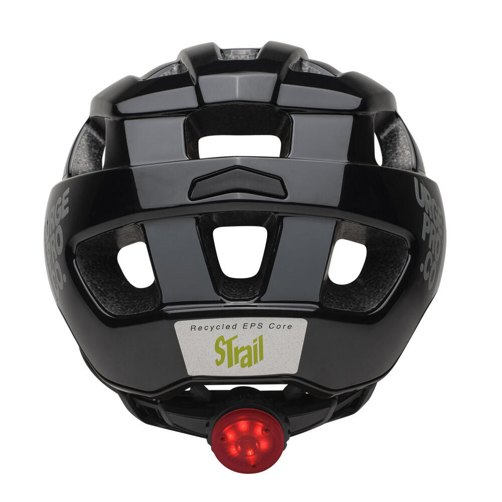 Capacete preto para ciclismo urbano Strail 4/6