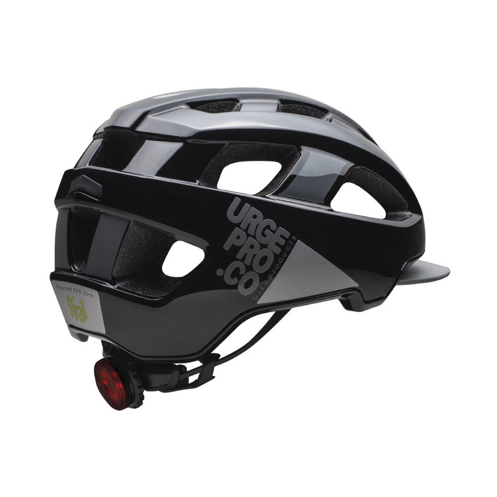 Capacete preto para ciclismo urbano Strail 3/6