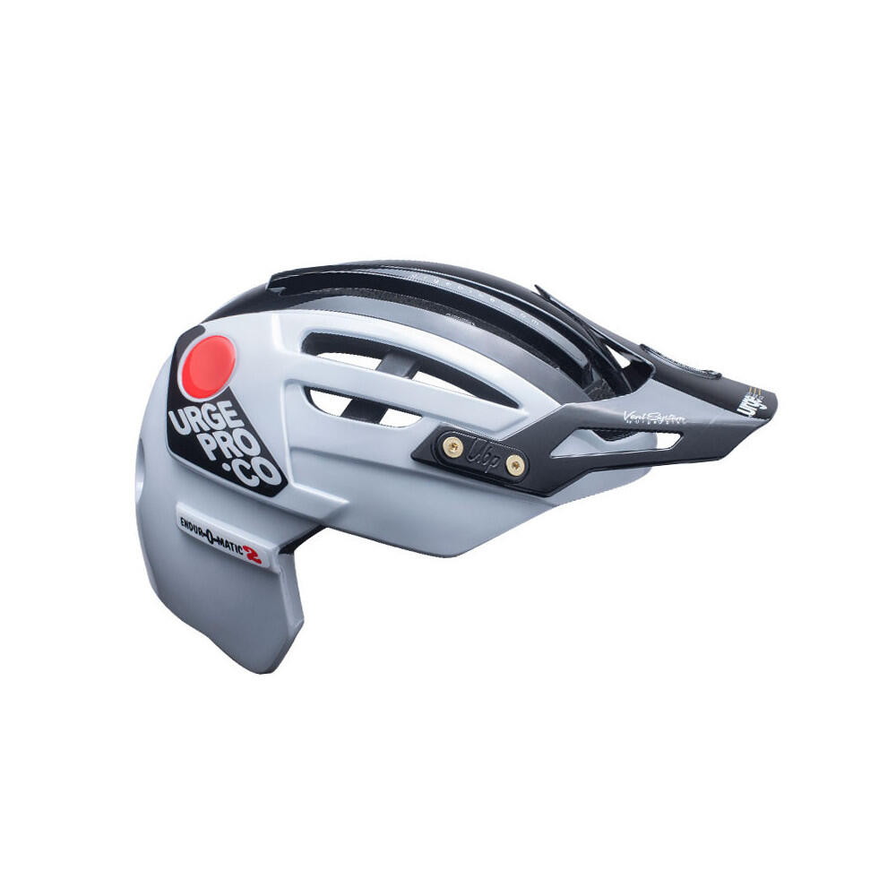 Endur-O-Matic 2 RH White/Black Mountain Bike Helmet