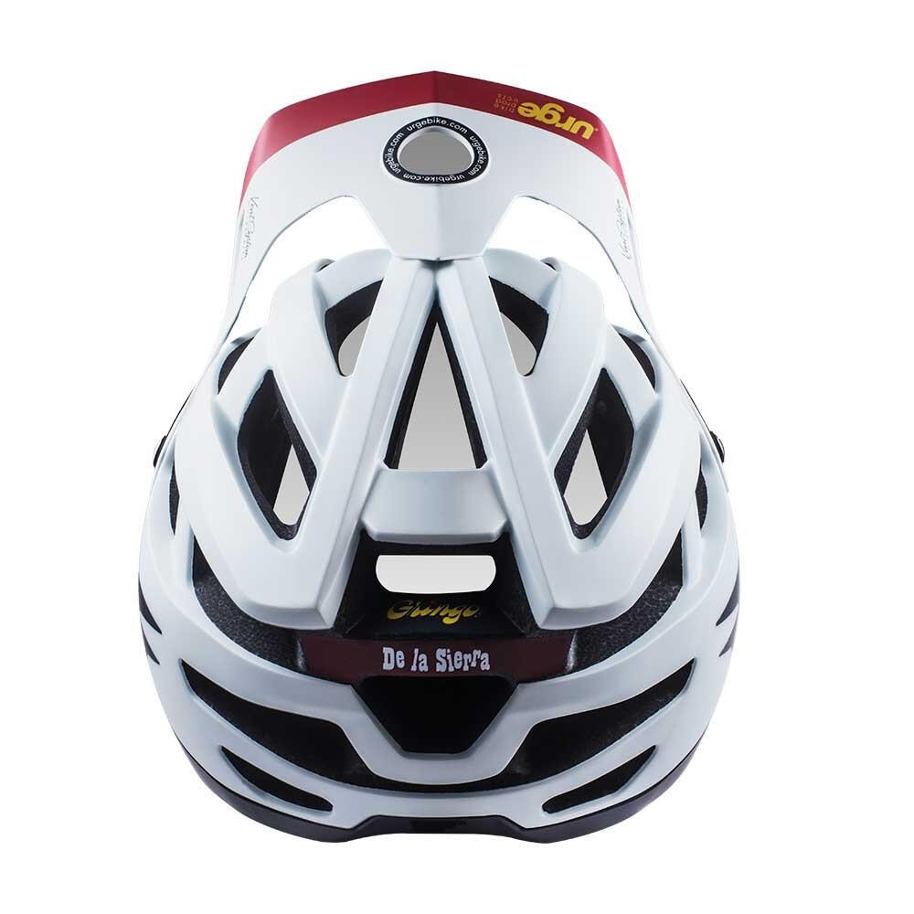 Sierra Gringo Mountainbike-Helm mit abnehmbarem Kinnschutz, weiß/schwarz 5/7