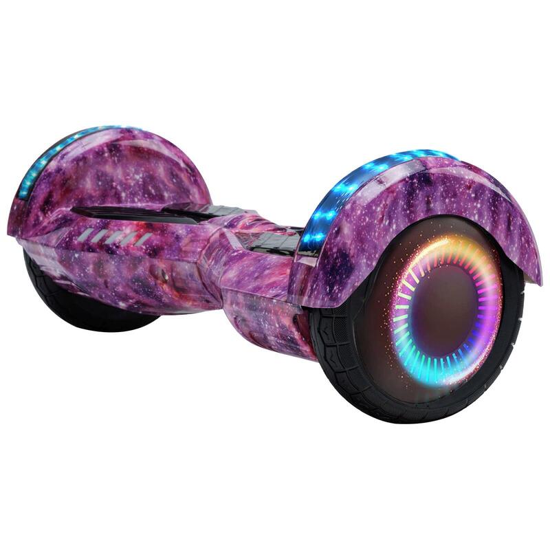 Hoverboard 6.5 inch, Transformers Galaxy Pink PRO, Autonomie Extinsa