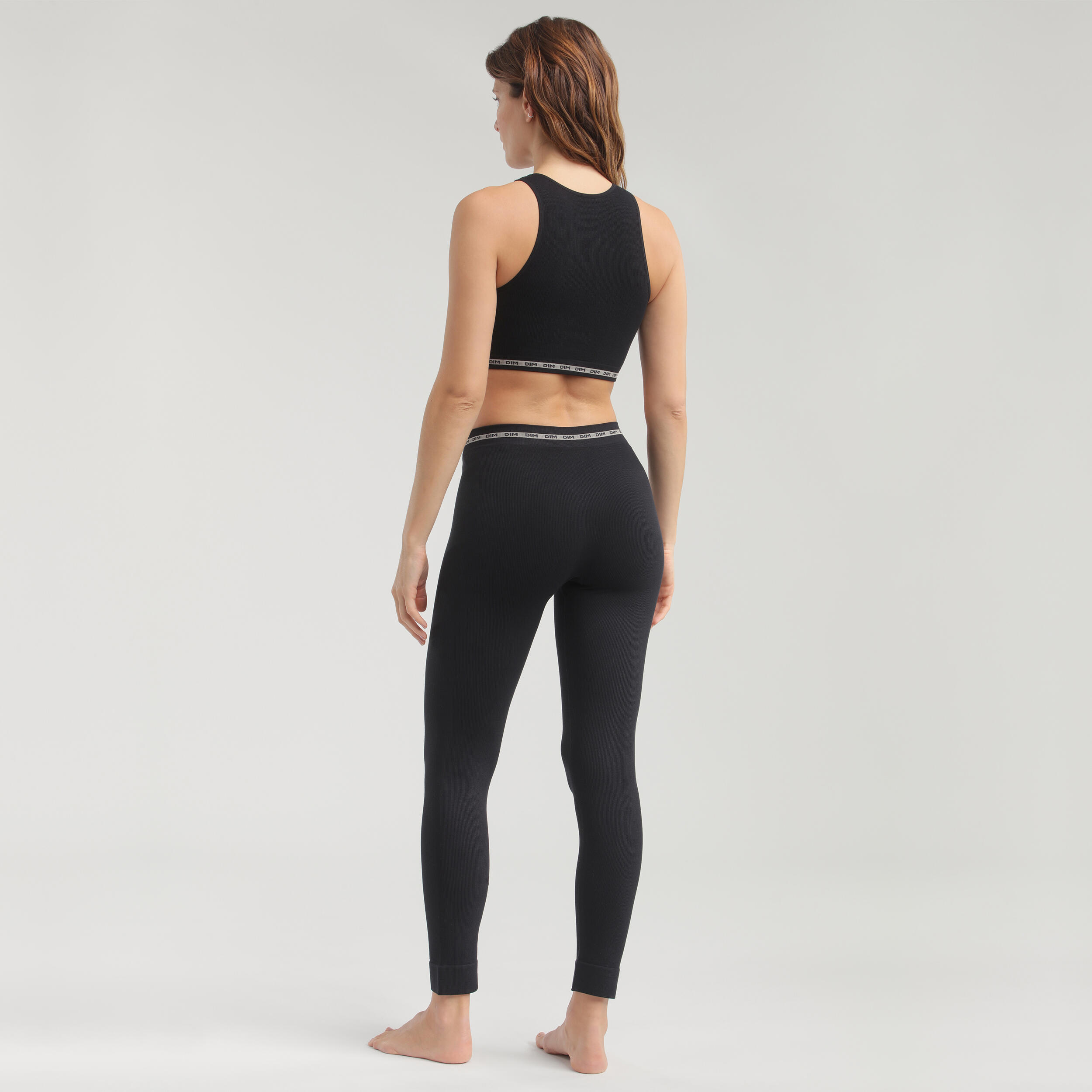 Dim Icons Seamless, Legging sans couture en tissu côtelé 4/7