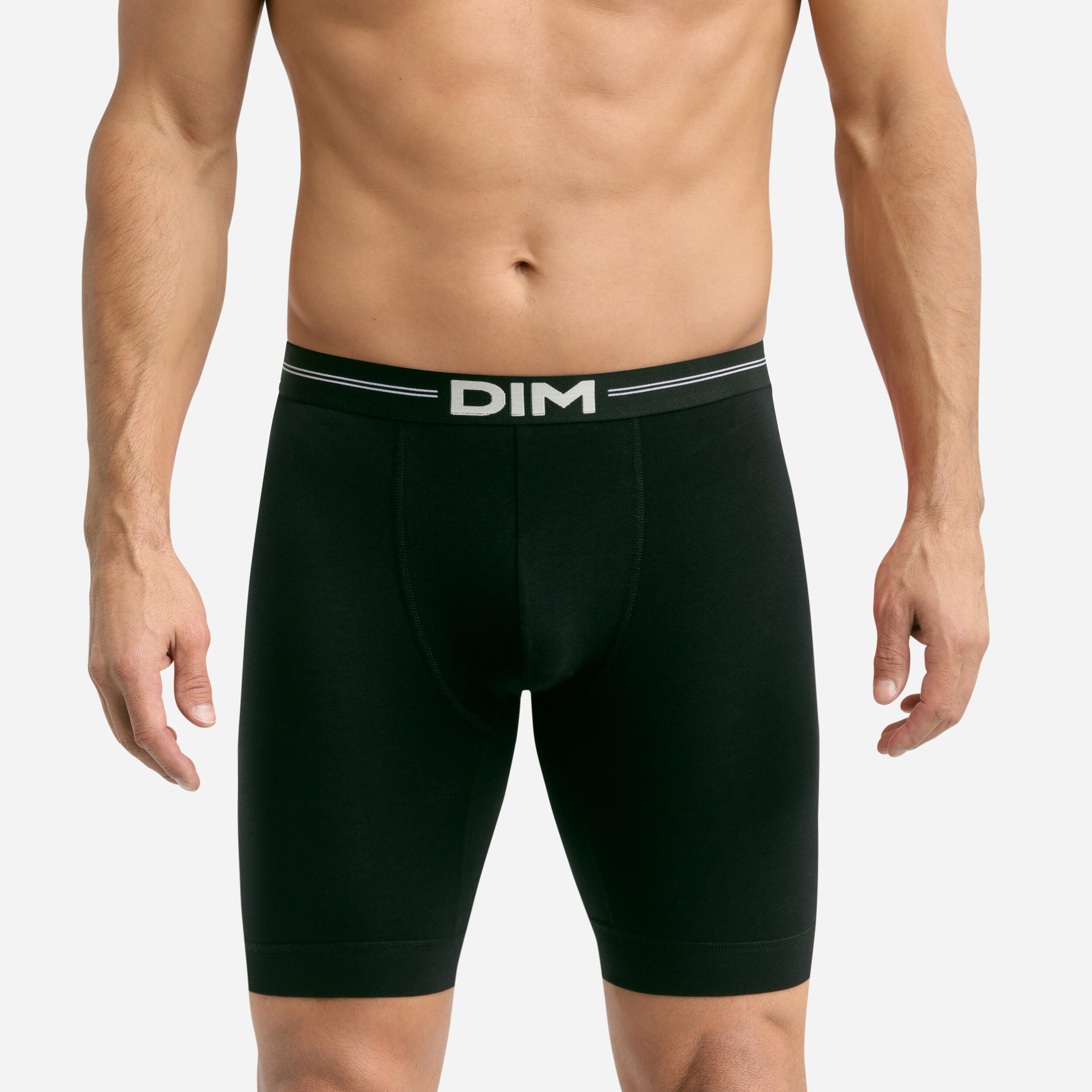 Dim - Boxer Long Modal Homme Icons Essentiel - Caleçon - Noir - 48 Xl - Decathlon
