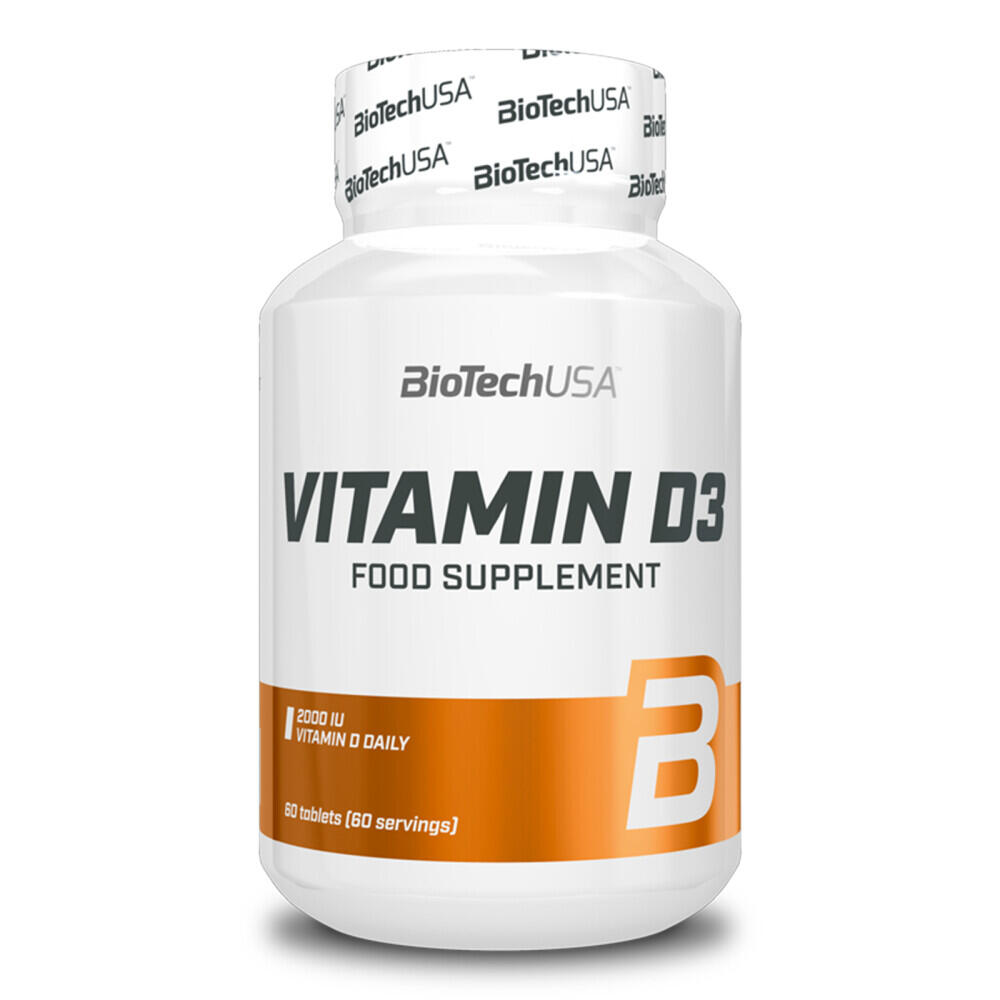 Vitamin D3 - 60 Tablets Biotech USA