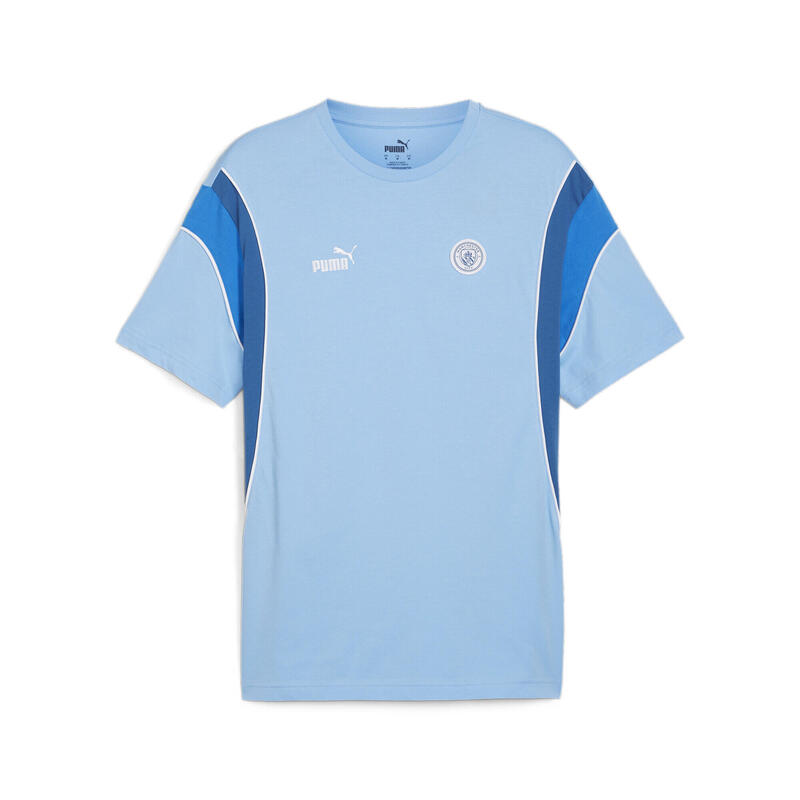 Camiseta Manchester City FtblArchive PUMA Team Light Blue Lake