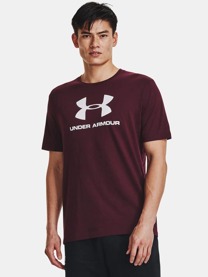 Koszulka fitness męska UNDER ARMOUR LOGO SS z krótkim rękawem