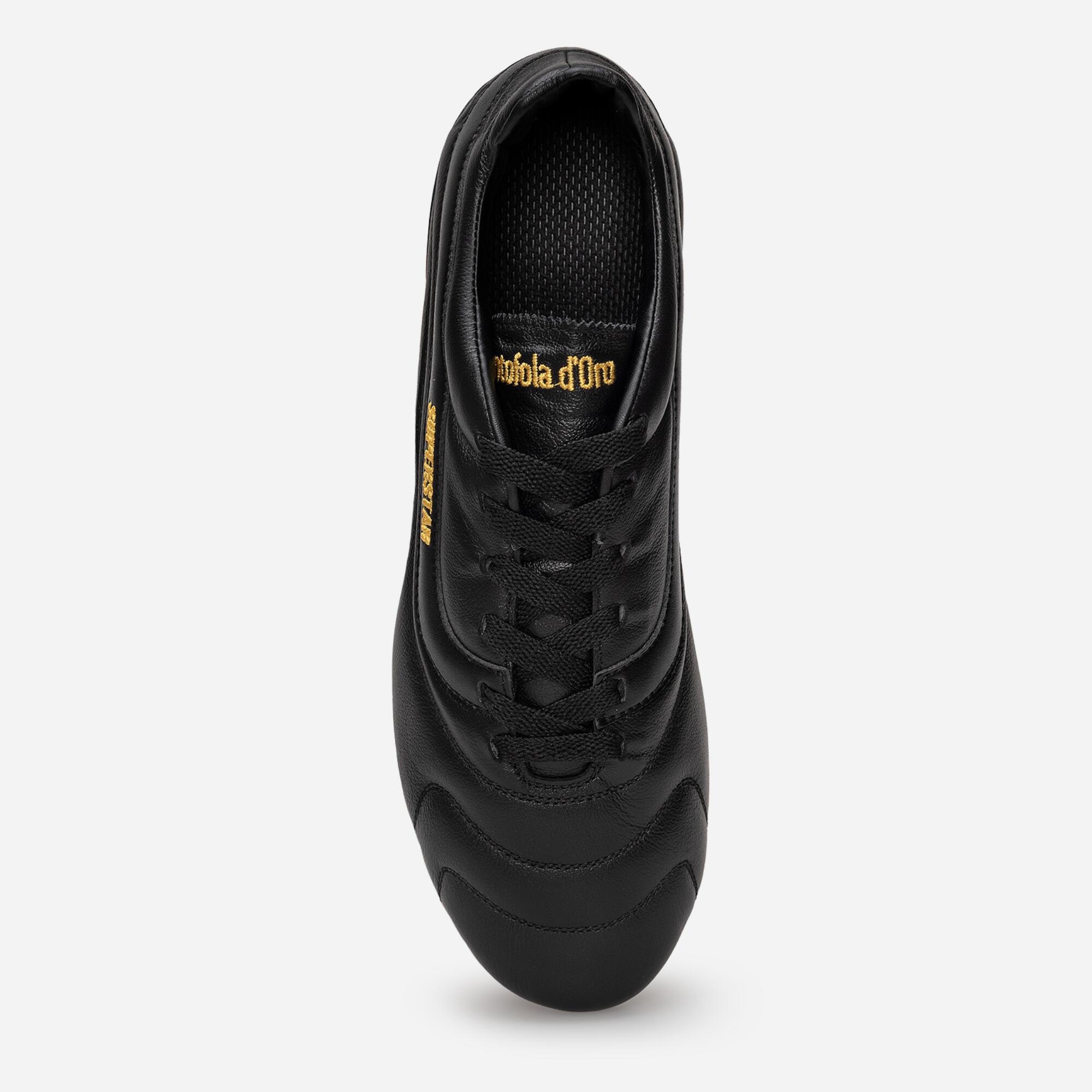 Scarpe Calcio Uomo SUPERSTAR CANGURO nero 5/5