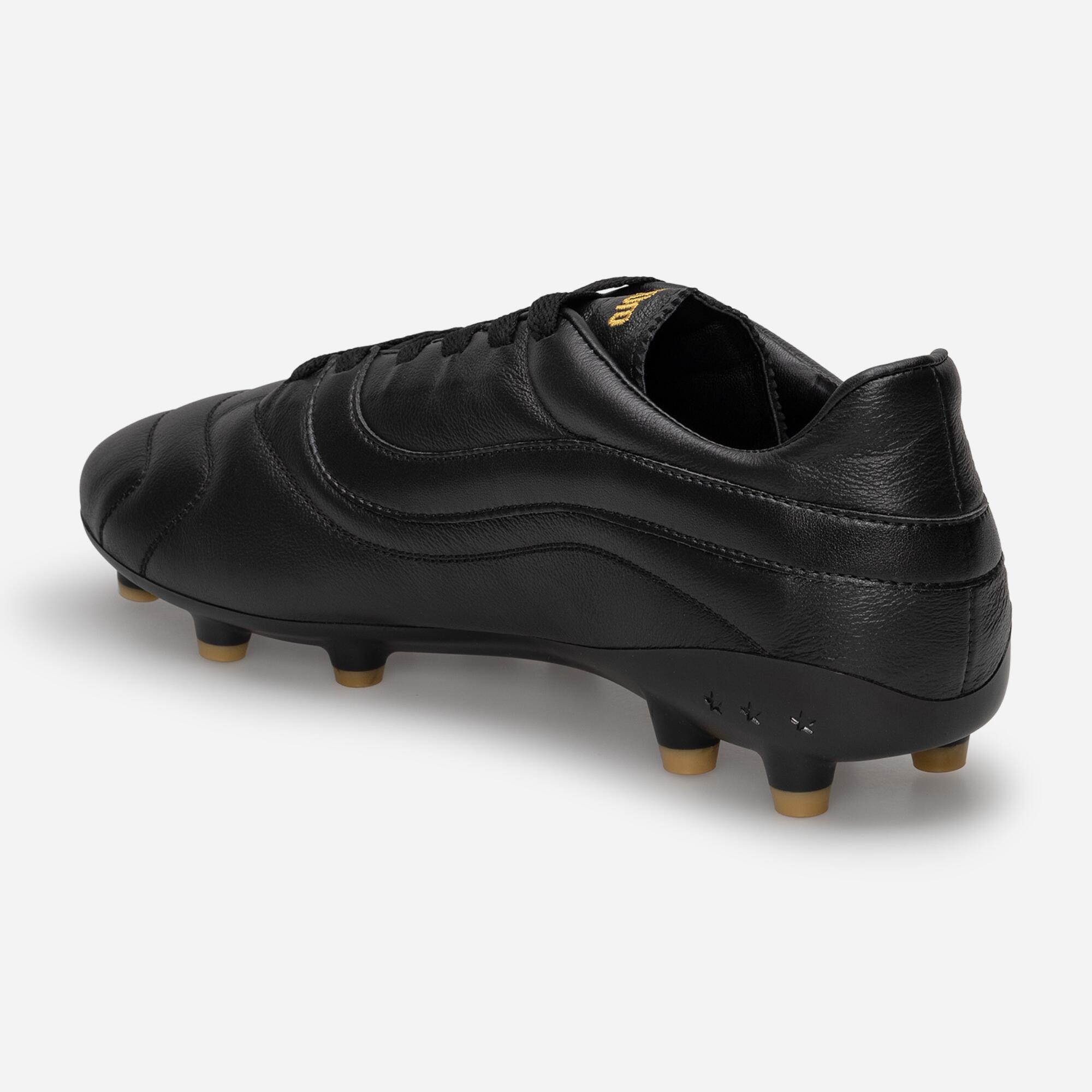 Scarpe Calcio Uomo SUPERSTAR CANGURO nero 3/5