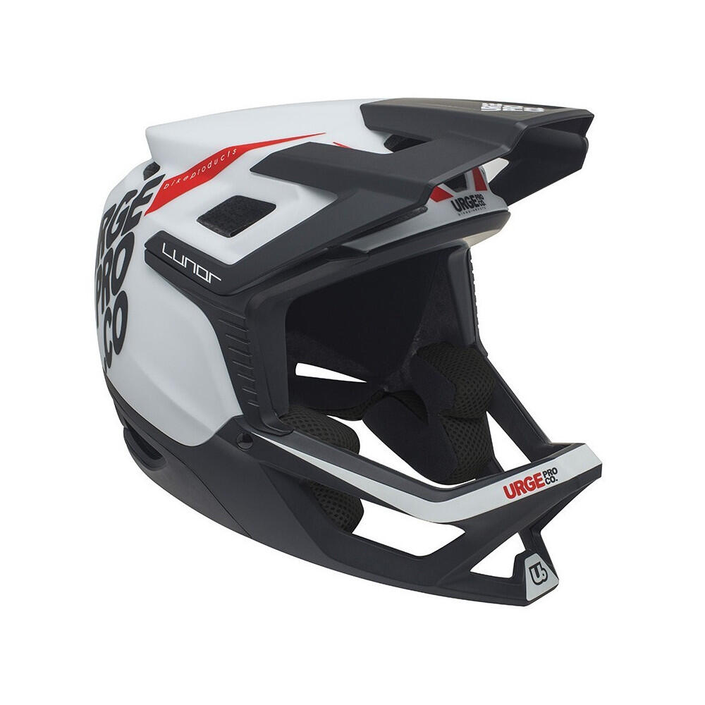 Lunar weißer Mountainbike-Helm 2/7