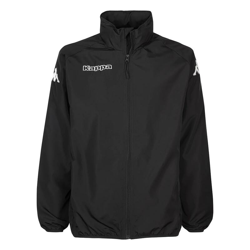 Chaqueta Cortavientos Martio Kappa Adulto Negro