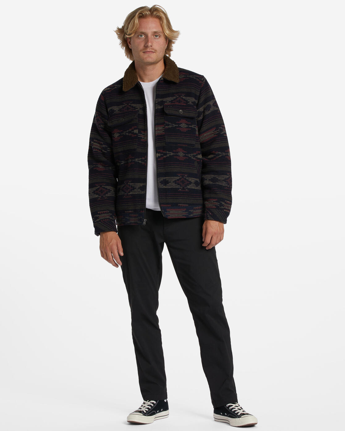 Chaqueta de travesía Billabong Barlow Sherpa para hombre 3/5