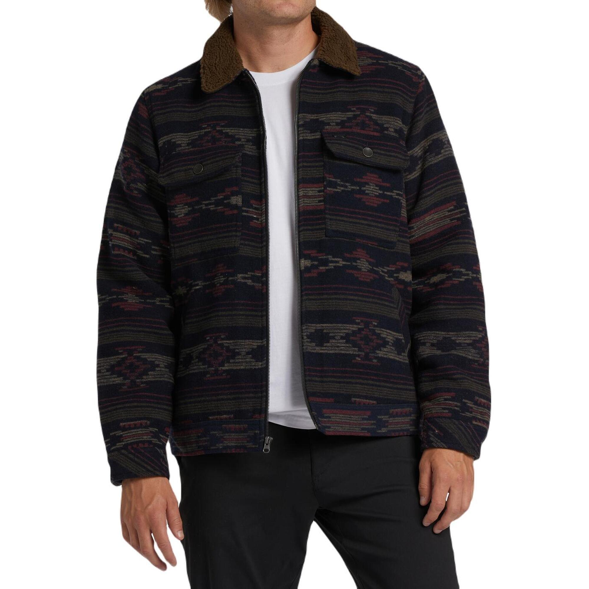 Billabong - Veste De Randonnée Transitoire Billabong Barlow Sherpa Pour Homme - Veste - Bleu - 38 S - Decathlon