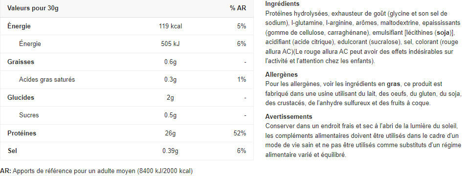 BioTechUSA Proteína de carne de vaca 500 gr 2/4
