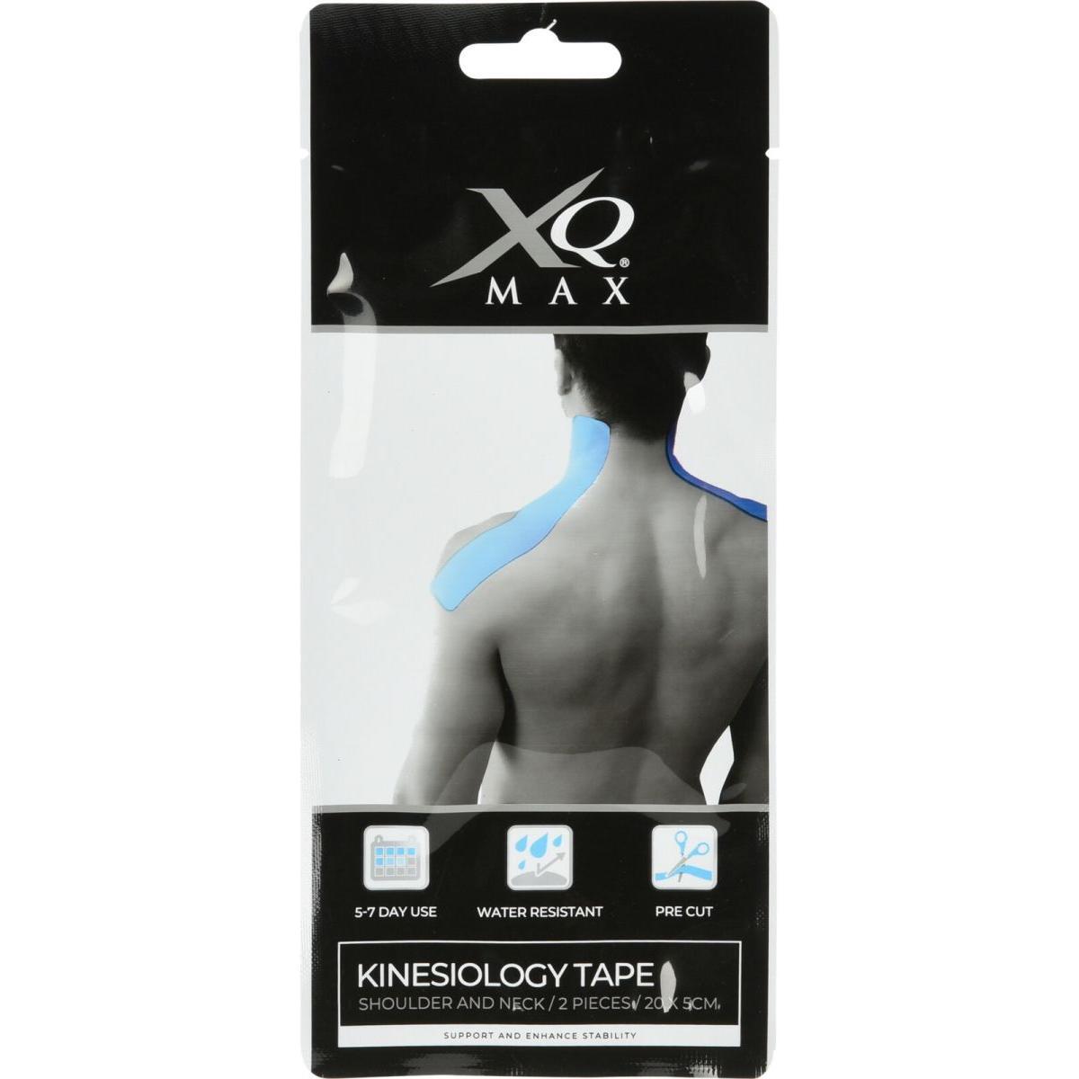 Bandă Kinesiologică Strongman Adulți Pre-Cut Xq Max Albastru