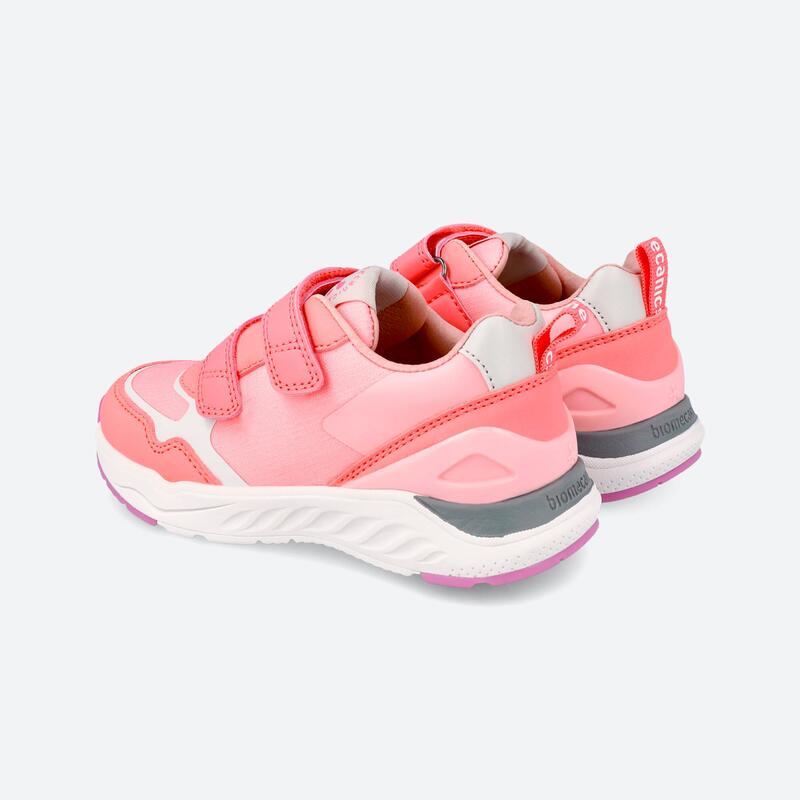 Zapatillas Deportivas Caminar Niños Biomecanics 242285D Rosas Cierre Adherente