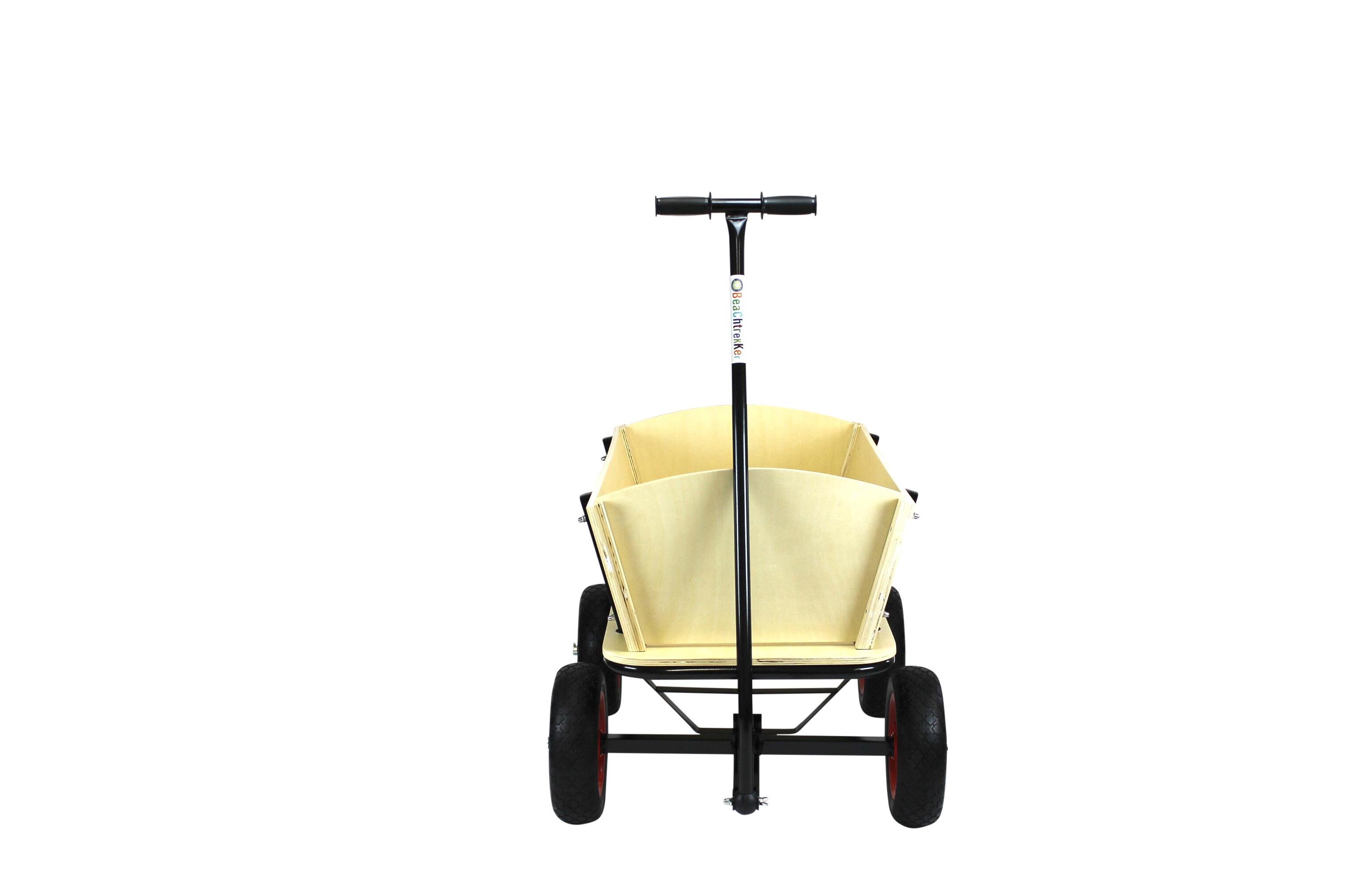 Beachtrekker Style Holzbollerwagen, Handwagen, Leiterwagen (Pirat) 2/4