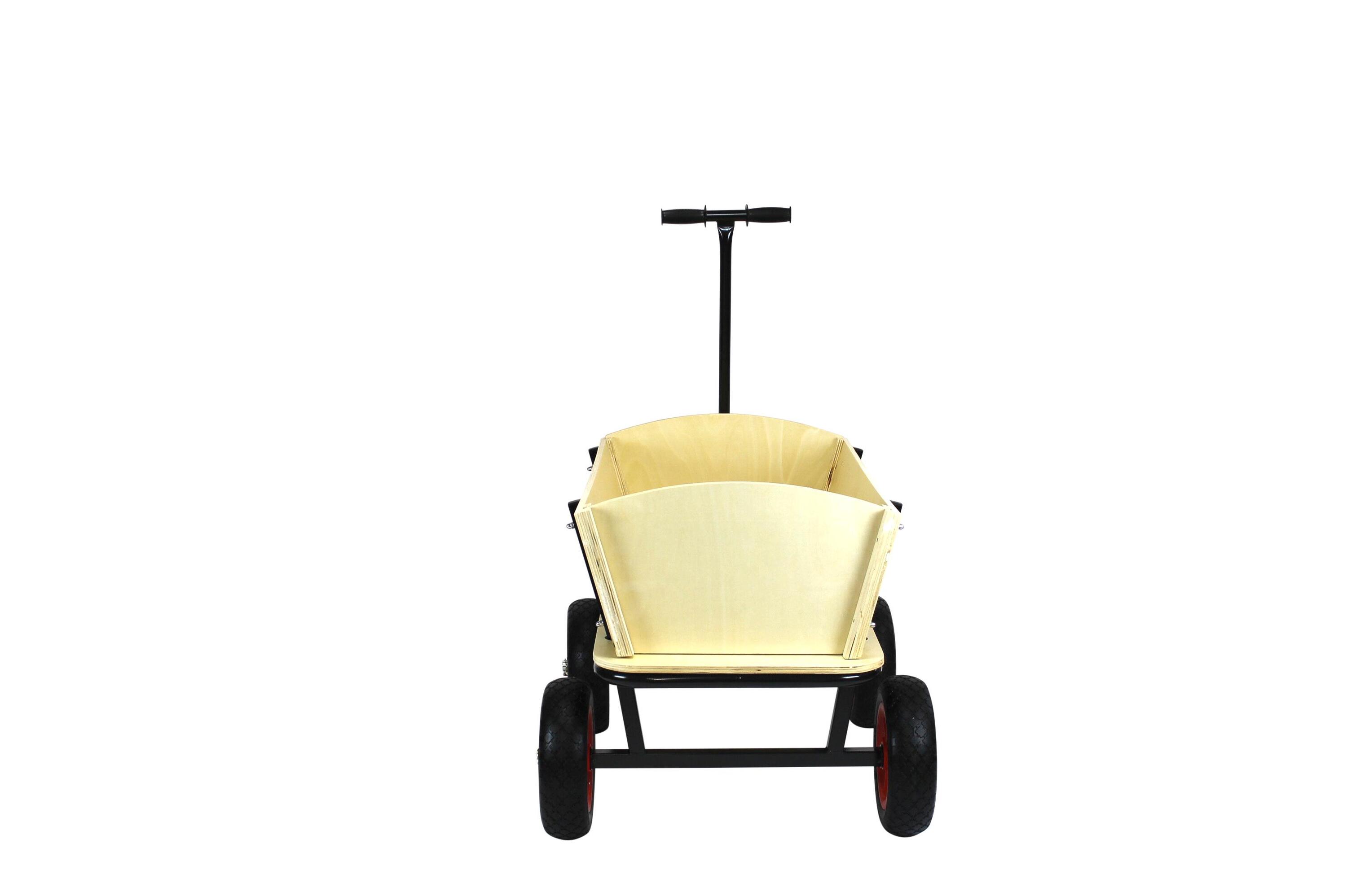 Beachtrekker Style Holzbollerwagen, Handwagen, Leiterwagen (Pirat) 3/4