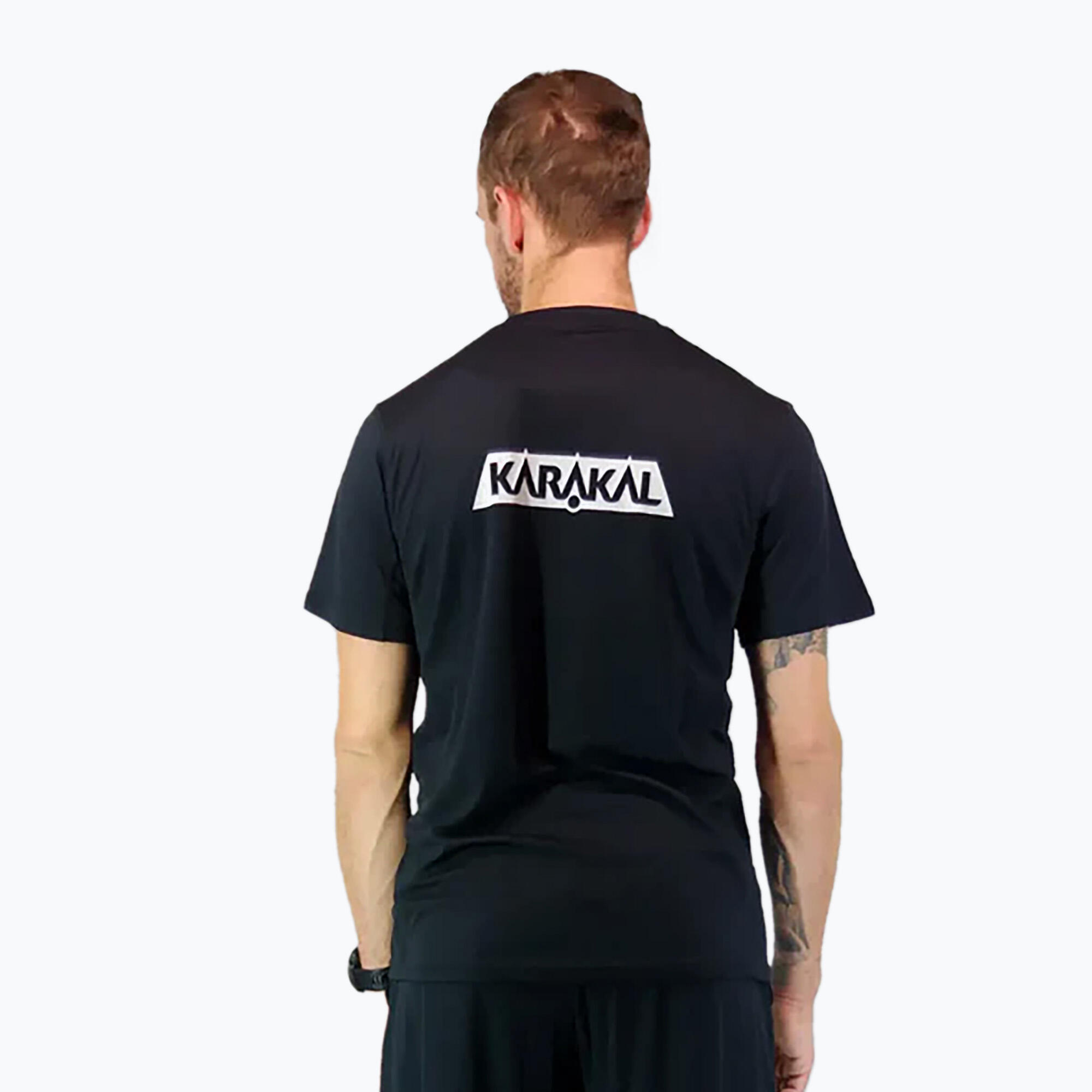 Koszulka tenisowa męska Karakal Pro Tour Tee 2/5