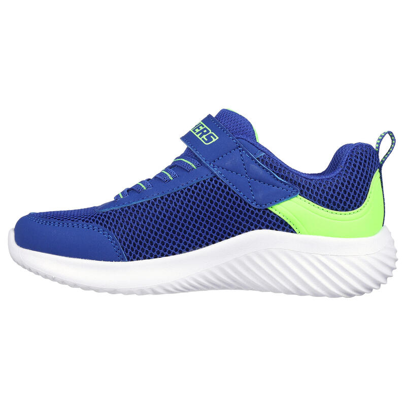 Kinder BOUNDER-TECH Sneakers Blau / Lime