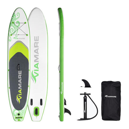 Viamare Board SUP planche 3,65 m vert 1123071