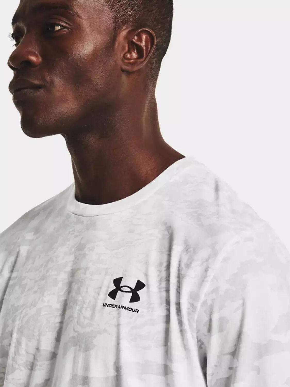 T-shirt Under Armour Wit Heren Katoen 5/7