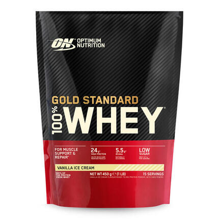 Optimum Nutrition 100% Whey Gold Standard 1 Lbs (450 gr)