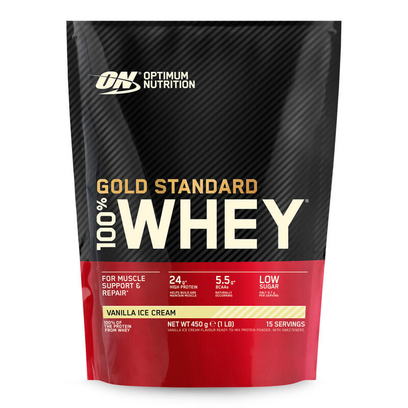 GOLD STANDARD 100% WHEY PROTEIN Vanilla Ice Cream 465 gram (15 Servings)