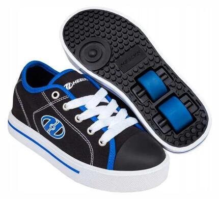 Heelys Classic X2 Noir/Bleu Chaussures à Roulettes