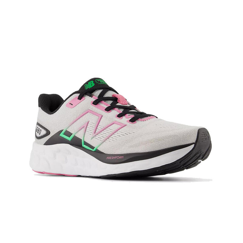 Zapatillas De Running Mujer - NEW BALANCE Fresh Foam 680 V7 W -  White/Pink