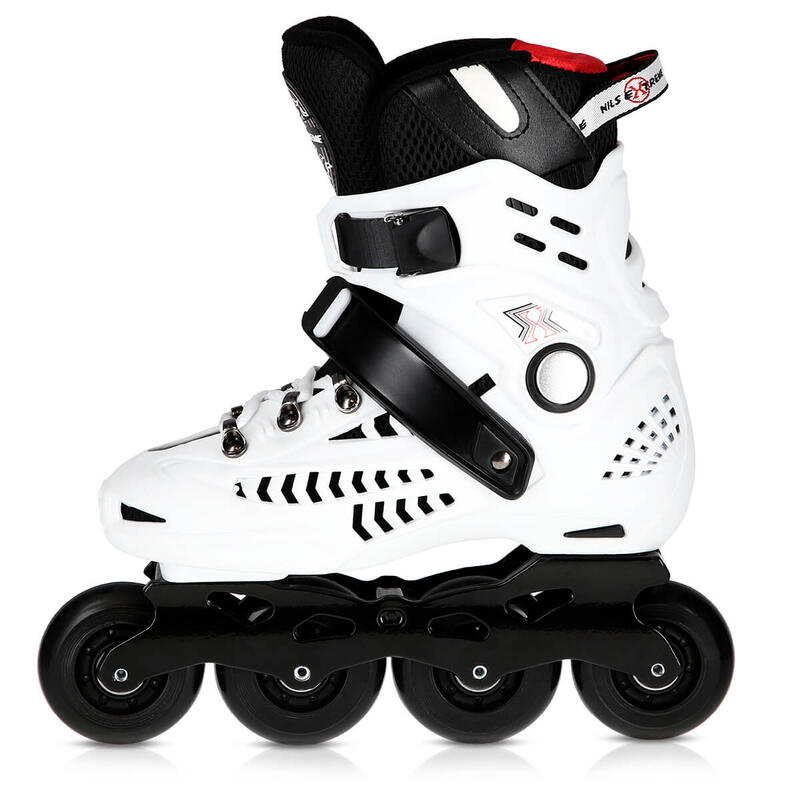 Rolki slalomowe unisex Nils Extreme NA20001 ABEC9 szybkie z aluminiową płozą