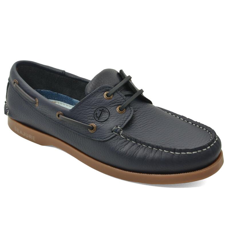 Chaussures Bateau Norte Homme Bleu Marine Cuir